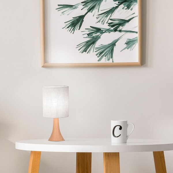 Stolne Lampa COREP, Arto, Drvo, Dnevna soba, Metal