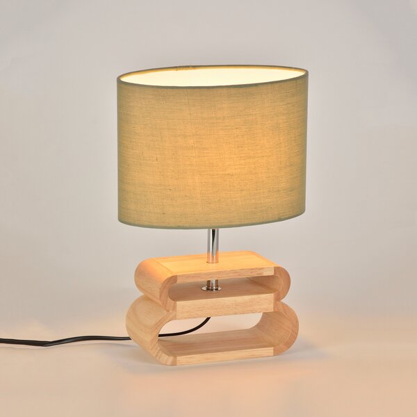 Stolne Lampa COREP, Oslo, Zelena, Dnevna soba, Tkanina / tekstil, Skandinavski