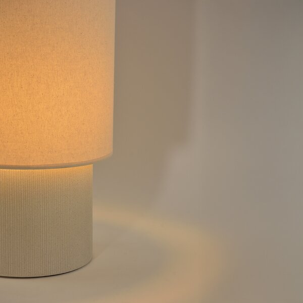 Stolne Lampa COREP, Rhodes, Bež, Dnevna soba, Keramika