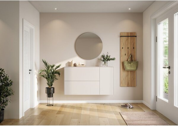 Krem viseći ormarić za cipele 137x78x41 cm – Germania