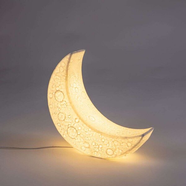 Stolne Lampa SELETTI, Bijela, Dnevna soba, Ostalo