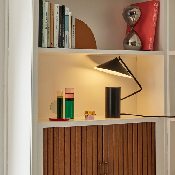 Stolne Lampa Hübsch, Sen, Crno, Dnevna soba, Metal, Dizajn