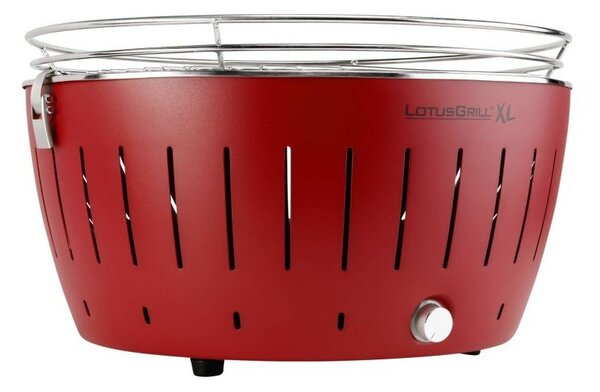 Crveni bezdimni roštilj LotusGrill XL