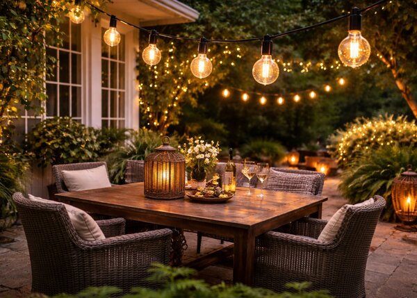 JAKS Vrtna svjetlosna girlanda 20 LED, 15 m