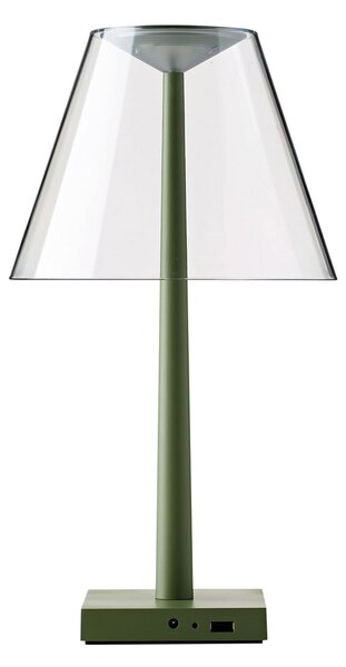 Stolne Lampa Rotaliana, Dina+, prigušiv, Zelena, Dnevna soba, Metal, Dizajn