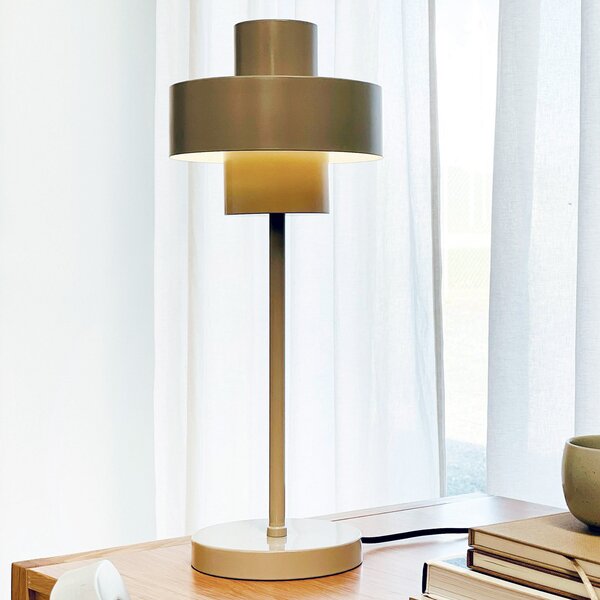 Stolne Lampa Dyberg Larsen, Stoke, Sivo, Dnevna soba, Metal, Dizajn