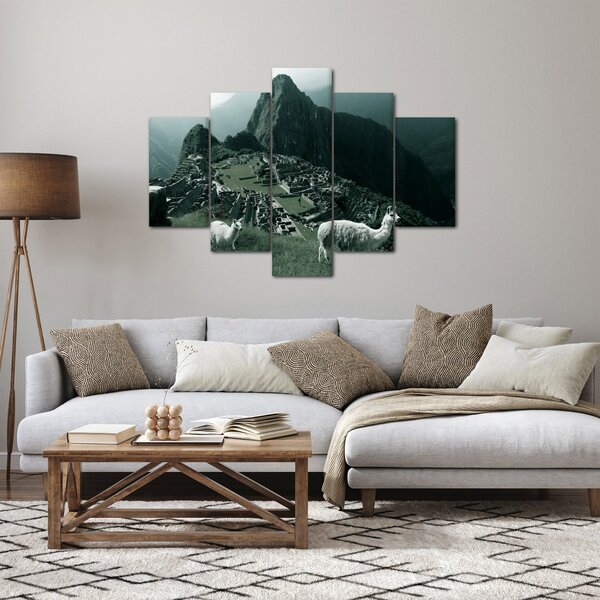 Slika - Plamen u Machu Picchuu u Peruu (150x105 cm)