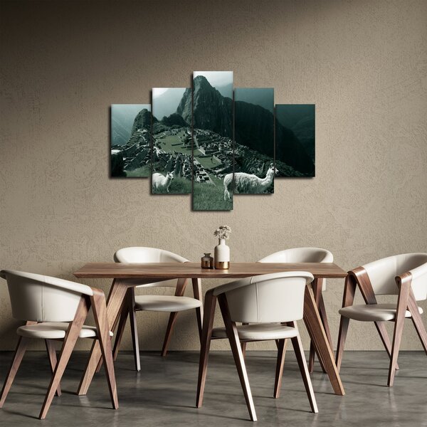 Slika - Plamen u Machu Picchuu u Peruu (150x105 cm)