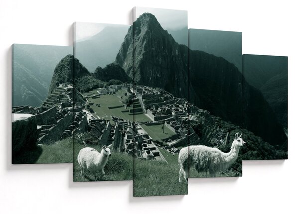 Slika - Plamen u Machu Picchuu u Peruu (150x105 cm)