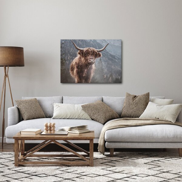 Slika - Highlander krava (70x50 cm)