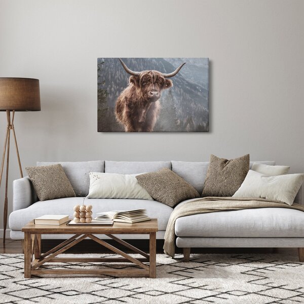 Slika - Highlander krava (90x60 cm)
