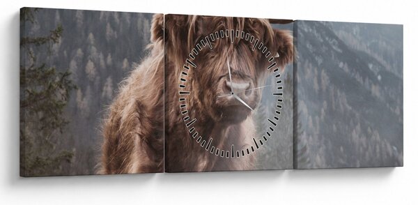 Slika - Highlander krava (sa satom) (90x30 cm)