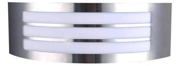 Vanjska zidna svjetiljka 1xE27/14W/230V IP44 mat krom