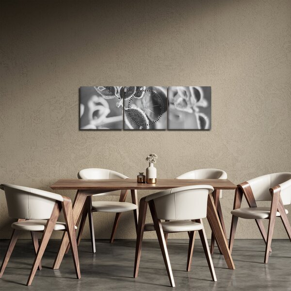 Slika - Priroda u jesen (sa satom) (90x30 cm)