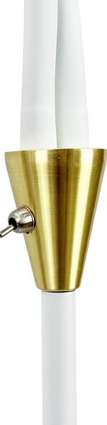 Podne Lampa Dyberg Larsen, Lilje, Bijela, Dnevna soba, Metal, Dizajn