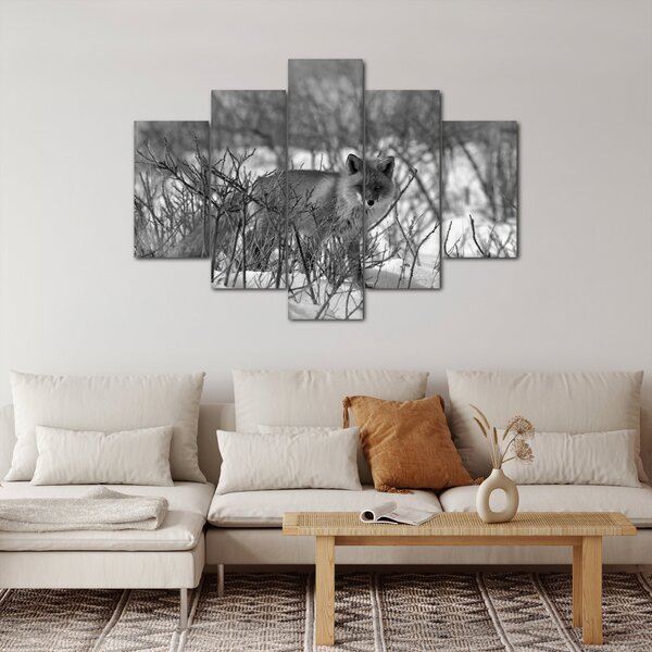Slika - Lisica zimi (150x105 cm)