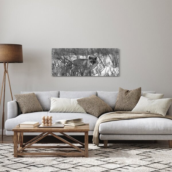 Slika - Lisica zimi (120x50 cm)