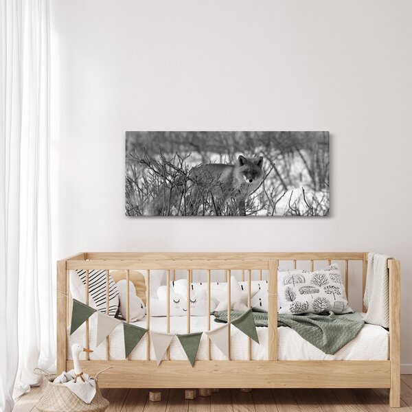 Slika - Lisica zimi (120x50 cm)