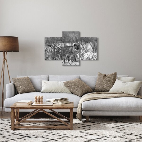 Slika - Lisica zimi (90x60 cm)