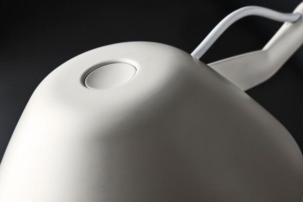Stolne Lampa FRITZ HANSEN, prigušiv, Bijela, Dnevna soba, Aluminij