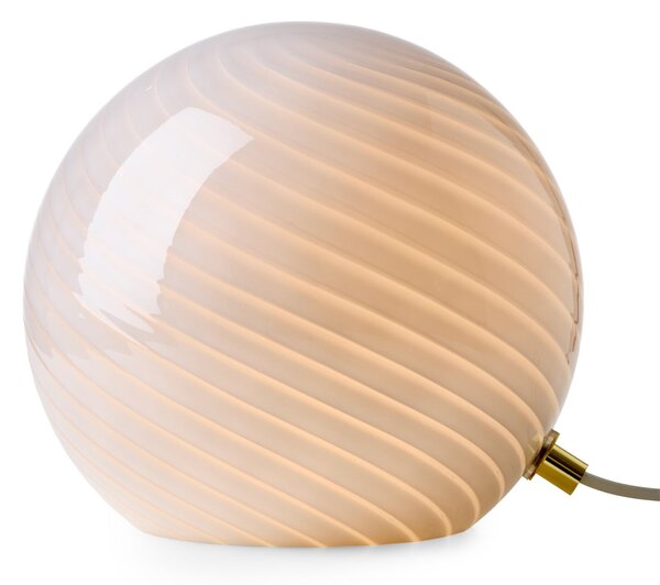 Stolne Lampa Halo Design, CANDY, Sivo, Dnevna soba, Staklo, Dizajn