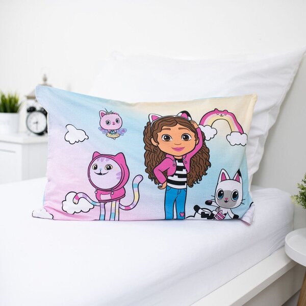 Pamučna dječja posteljina za dječji krevetić 100x135 cm Gabby's Dollhouse "Sugar Dream" – Jerry Fabrics