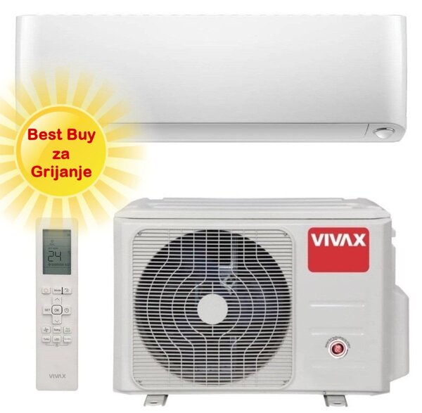 Vivax klima uređaj 3,52kW ACP-12CH35AEYI - Y design, za prostor do 35m2, A+++ energetska klasa