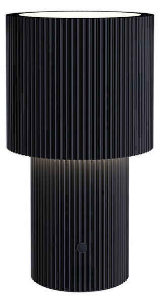 Stolne Lampa Herstal, Iluma, prigušiv, Crno, Dnevna soba, Aluminij, Moderan