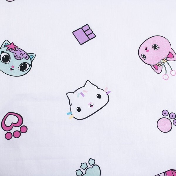 Pamučna dječja posteljina za dječji krevetić 100x135 cm Gabby's Dollhouse "Sugar Dream" – Jerry Fabrics