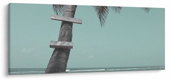 Slika - Palma na Karibima (120x50 cm)
