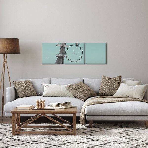 Slika - Palma na Karibima (sa satom) (90x30 cm)