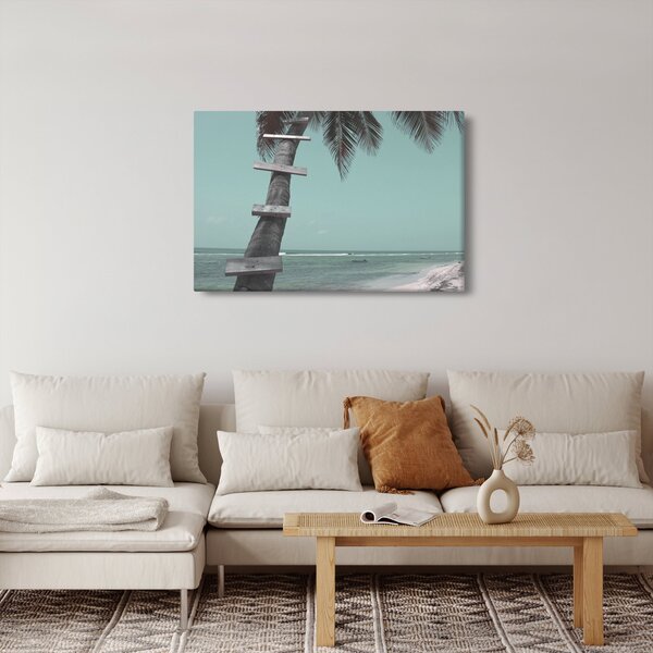 Slika - Palma na Karibima (90x60 cm)