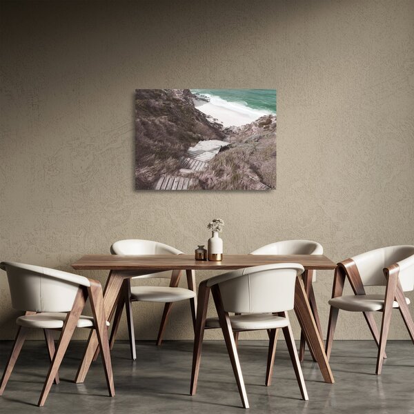 Staklena slika - Putovanje u Emerald Sea (70x50 cm)