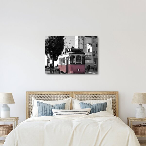 Staklena slika - Tramvaj (70x50 cm)