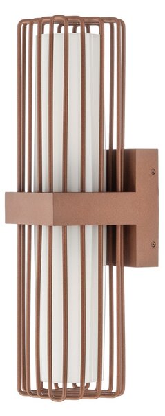 Vanjske Svjetiljka Lucande, Chandan, prigušiv, Smeđa / hrđa, Balkon, Aluminij, Moderan