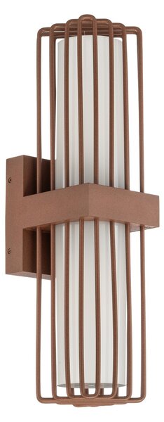 Vanjske Svjetiljka Lucande, Chandan, prigušiv, Smeđa / hrđa, Balkon, Aluminij, Moderan