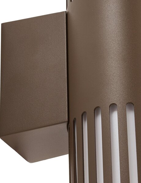 Vanjske Svjetiljka Lindby, Lurinda, prigušiv, Smeđa / hrđa, Balkon, Metal, Moderan