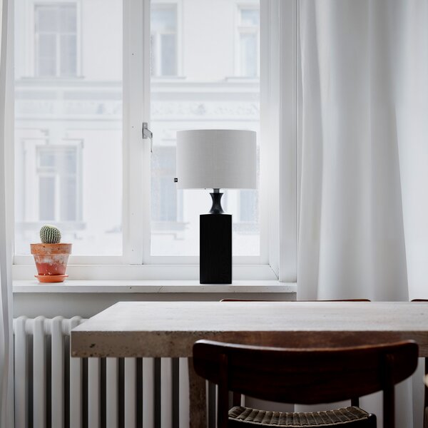 Stolne Lampa By Rydéns, Woody, Crno, Dnevna soba, Drvo