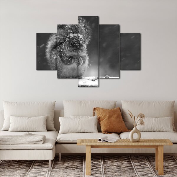 Slika - Vjeverica zimi (150x105 cm)