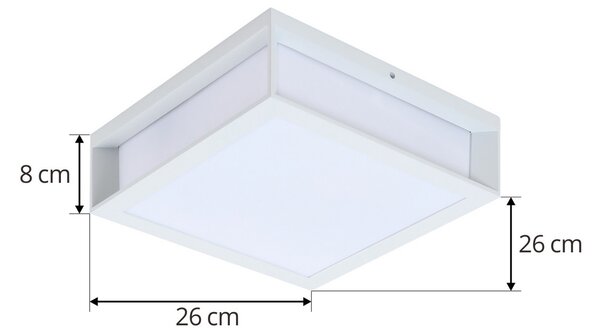 Vanjske Svjetiljka Lindby, Sivana, prigušiv, Bijela, Terasa, Plastika, Moderan