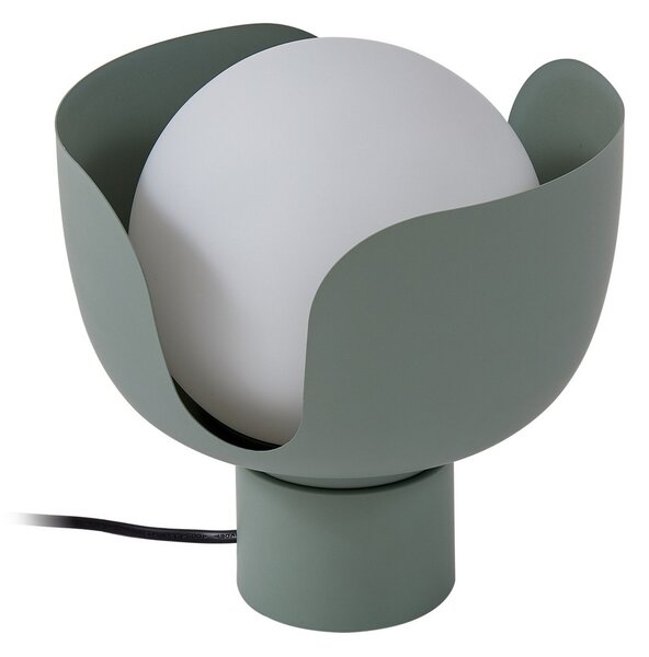 Stolne Lampa Lindby, Fiora, Zelena, Dnevna soba, Metal, Moderan