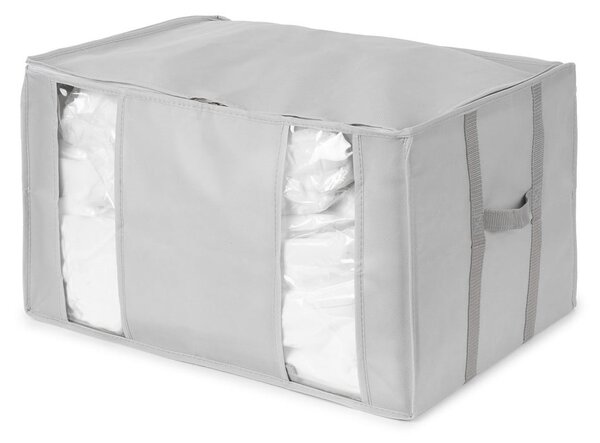Vakuumska/ojačana tekstilna kutija za pohranu odjeće 56x42x33 cm Granit – Compactor