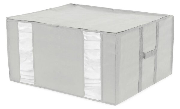 Vakuumska/ojačana tekstilna kutija za pohranu odjeće 56x42x33 cm Granit – Compactor