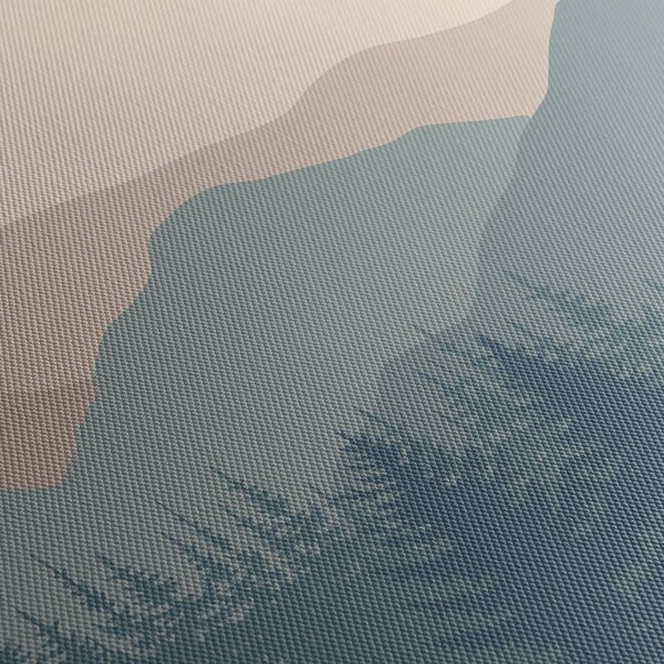 Slika - Tirkizne planine N⁰1 (120x50 cm)