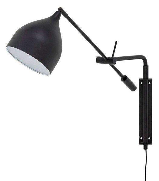 Zidne Svjetiljka Bloomingville, Crno, Dnevna soba, Metal