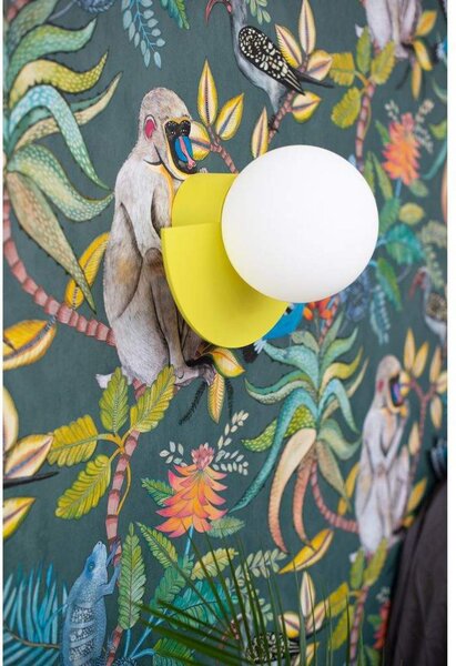 Zidna lampa Candy Little Circle 180 S, žuta - Swedish Ninja