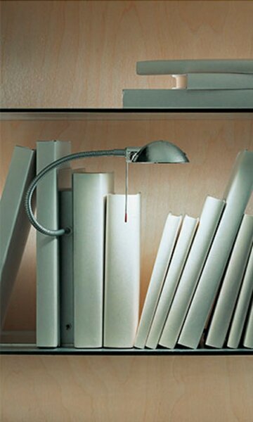 Stolne Lampa Ingo Maurer, Metalik, Dnevna soba, Aluminij