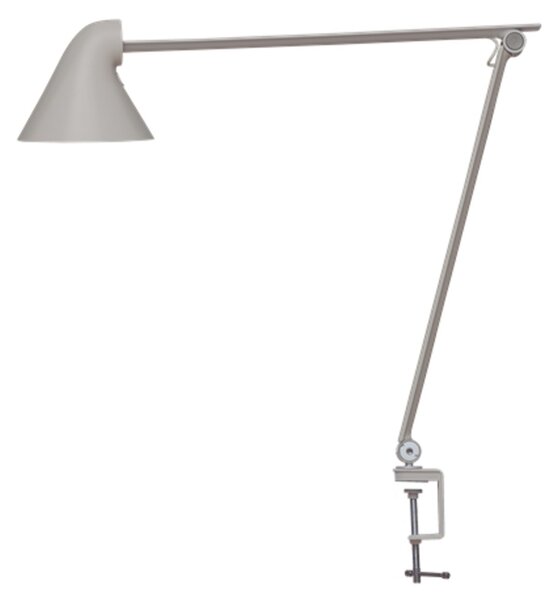 Stolne Lampa Louis Poulsen, Sivo, Dnevna soba, Aluminij