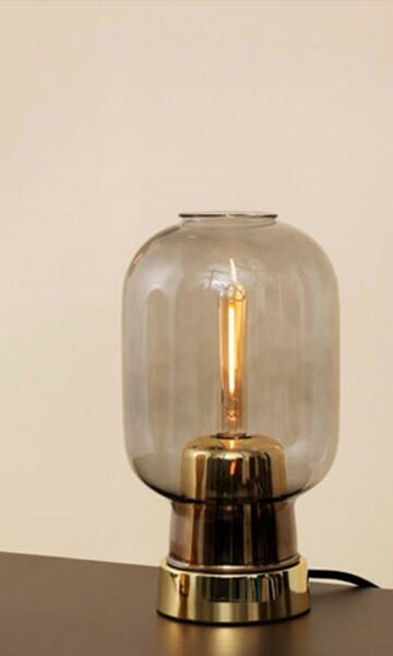 Stolne Lampa Normann Copenhagen, Sivo, Dnevna soba, Staklo