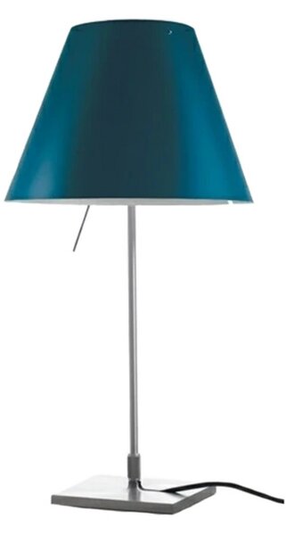 Stolne Lampa Luceplan, Plava, Dnevna soba, Aluminij